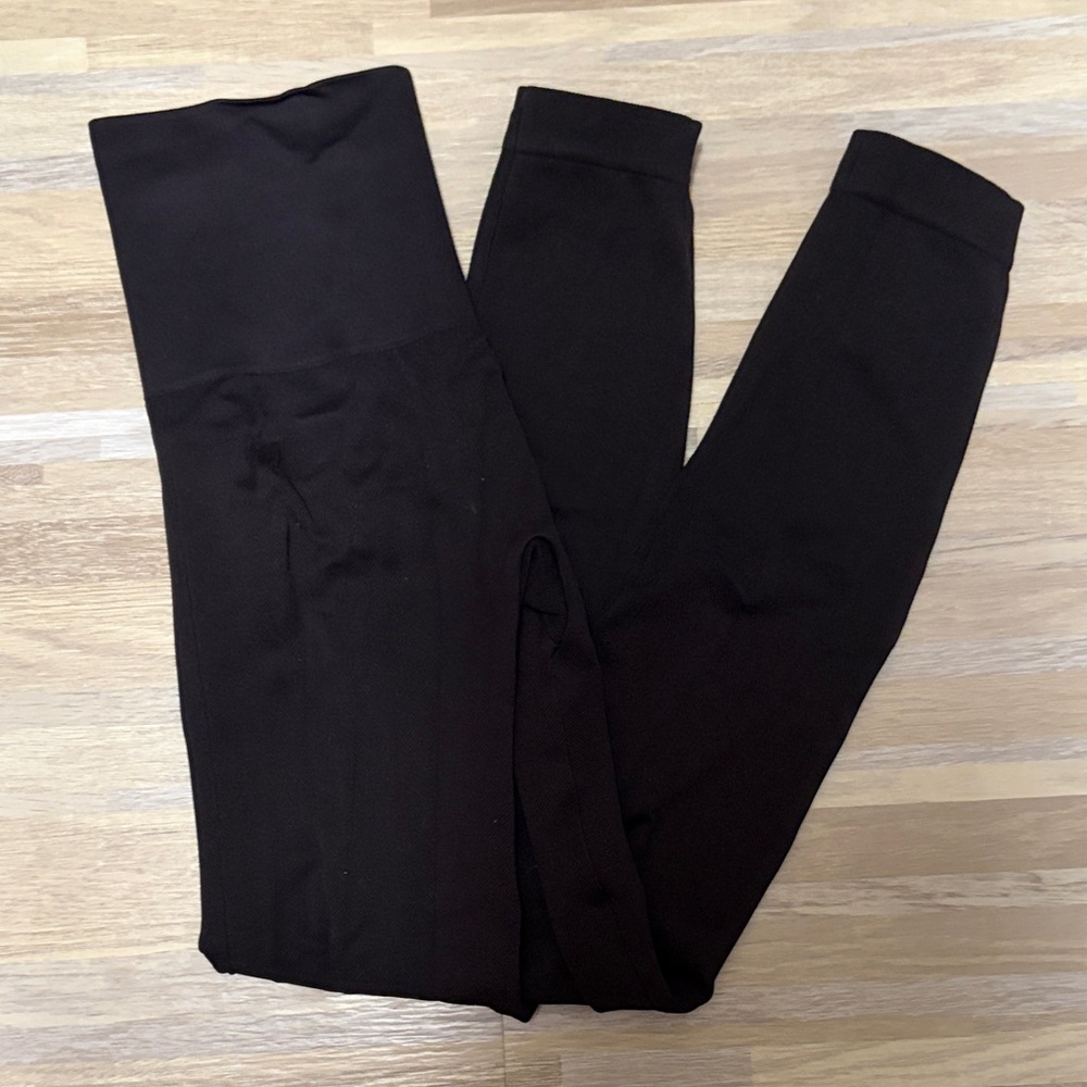 Spanx Black High-Waisted Leggings
